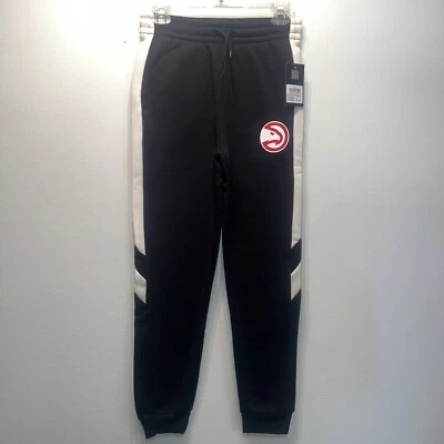 ATLANTA Hawks Basketball Youth Sweat Pants NBA Sz 14-16 Black NWTS $60.00 - Image 1 of 4