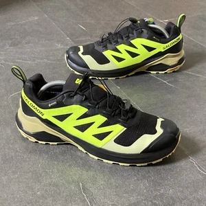 Salomon X-Adventure GTX UK8.5 / US9 Gore-tex Samples New NWT Black Yellow XT6 - Picture 1 of 11