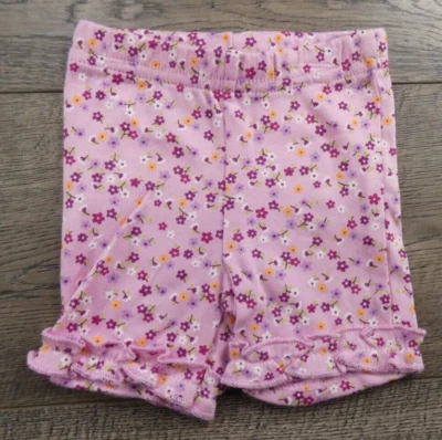 Baby Girl Clothes Nwot Babies R Us Preemie Pink Floral Pants - Image 1 of 2