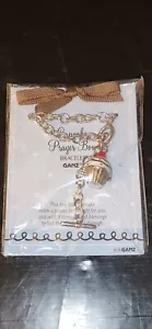 GANZ WEISS, ROSA & BRAUN CUPCAKE GEBETSBOX ARMBAND NEU!!! - Bild 1 von 5