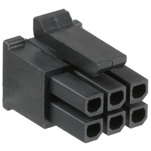 GEHÄUSE STECKER MICRO FIT STECKER 3x2 WEG MOLEX 43025-0600 PREIS FÜR 1 STCK. - Bild 1 von 1