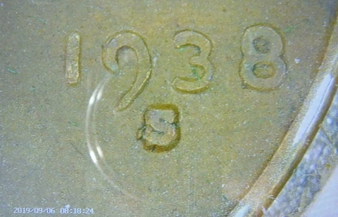 1938 S/S/S Lincoln Wheat Cent RPM 002 Error Cover