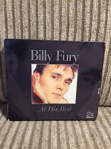 Billy Fury At His Best CD 2x Double CD 2 Disc Set Billy Fury Tested Free Shippin - Foto 1 di 2