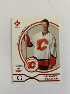 2003-04 Private Stock Reserve Red #107 Brent Krahn 192/225 - Calgary Flames