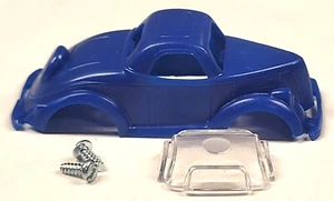 Dash Motorsports 36 Ford Coupe HO Slot Car Body Kit for T-Jet Chassis Blue - Picture 1 of 4