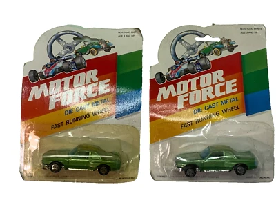 Motor Force Verde BMW 3.0 CSI Juguetes de Verano S674 Hecho en Hong Kong Cardado Carcasa 8 Foto 1 de 4