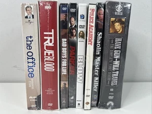 DVD Variety Lot. All New & Sealed. Ploice Academy, Bad Boys, True Blood, Office - Imagen 1 de 10