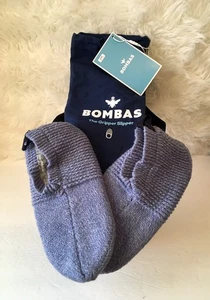 Zapatillas Bombas Gripper Forradas Casa Mujer Talla S (W 7-8) Azul Nuevas con Etiquetas - Imagen 1 de 16