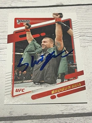 Maurício Rua Shogun Signed Card UFC Donruss JSA COA IP Auto Autographed a - Image 1 of 3