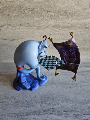 Ковер WDCC Disney's Aladdin Genie and Magic Carpet I'm Losing to a Rug коробка со статуэтками сертификат подлинности - Изображение 1 из 4