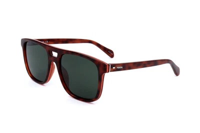 Fossil Unisex 54 mm Havana Sunglasses FOS-3105-G-S-086-54 - Image 1 of 3