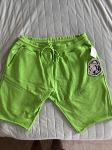 Billionaire Boys RayGun Club Herren grüne Baumwollshorts XXL Einzelhandel $ 130 - Bild 1 von 5