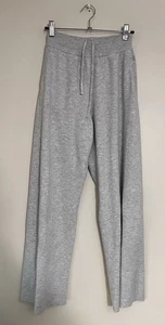 Women’s Sweatpants Joggers Light Gray Relaxed Fit Size Small - Picture 1 of 3