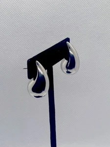 Pendientes lágrima de acero inoxidable - Imagen 1 de 3