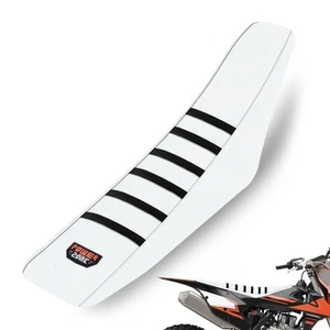 Universal Ribbed Dirt Bike Seat Cover - Gripper Soft Seat Cover for Most Dirt... - Picture 1 of 9