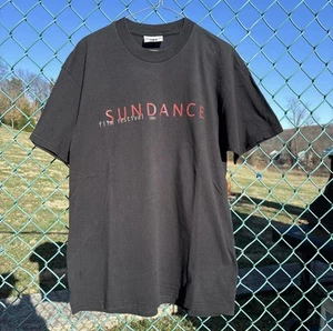 Vintage Sundance Film Festival Shirt Mens L 90s Art Movies Indie - Picture 1 of 5