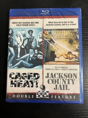 Caged Heat! / Jackson County Jail (Blu-ray, Scream Factory Double Feature) New Foto 1 de 2