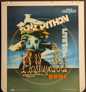 Monty Python Hollywood Bowl Vintage CED Movie VideoDisc RCA SelectVision - Picture 1 of 2