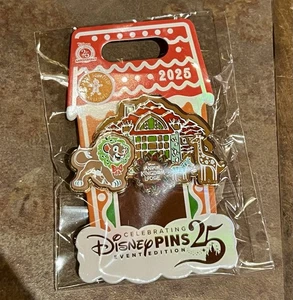 Prendedor de vacaciones de pan de jengibre Simba Animal Kingdom Lodge 2025 de los parques de Disney - Imagen 1 de 1