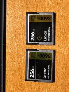 2x 256gb Lexar 540mbs - Picture 1 of 1