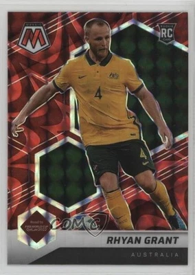 2021-22 Panini Mosaic FIFA Road to World Cup Reactive Red Prizm Rhyan Grant #150 - Image 1 of 2