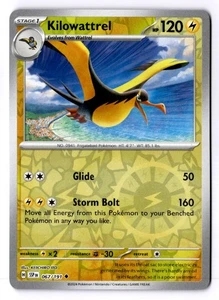 Kilowattrel Reverse Holo Uncommon SV08: Surging Sparks 067/191 NM - Picture 1 of 2