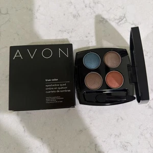 Avon True Color Eyeshadow Quad: Caribbean Sunset Q911 Discontinued - Picture 1 of 9