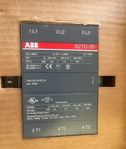 1PC ABB A210-30-11 Contactor 220-230V New In Box Expedited Shipping - Bild 1 von 2