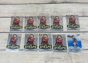 Lot of 8! 2024 Upper Deck AEW Allure Straps & Aerial Julia Hart Insert! - Picture 1 of 4