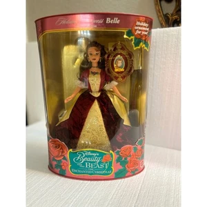 Disney Princess Belle Puppe The Enchanted Christmas Holiday Barbie zweite Serie - Bild 1 von 5