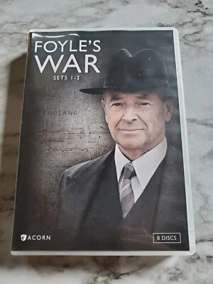 Foyle's War Sets 1-2 8-Disc DVD Set 2012 RLJ Entertainment Acorn Icon - Image 1 of 4