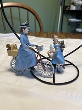 Lot Of 2 Hallmark Keepsake Ornaments Wizard of Oz Dorothy And Toto & Miss Gulch