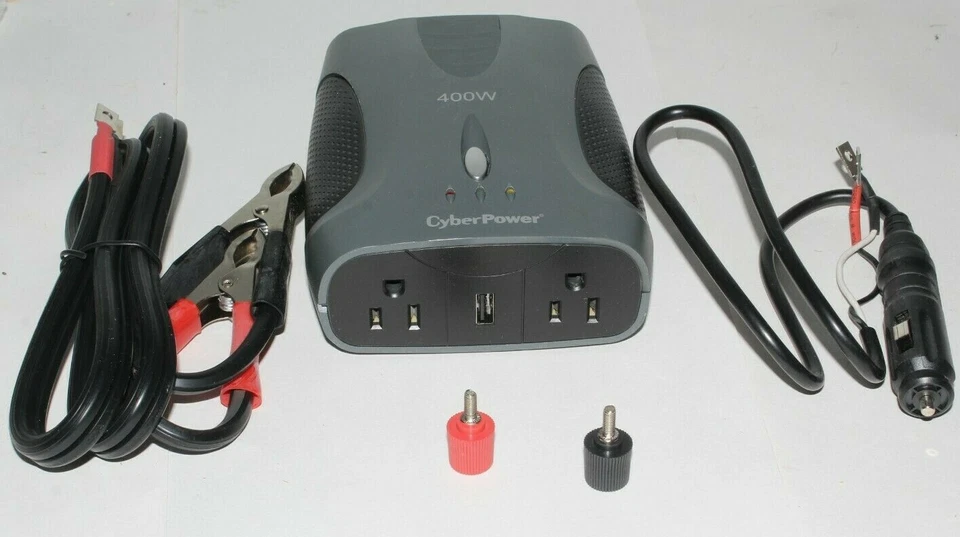 CyberPower CPS400AI 400 Watt Car Power Inverter with USB Port - Used 085 - Image 1 of 3
