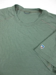 Mens Large Kuhl Valient Short Sleeve Shirt blue - Picture 1 of 8