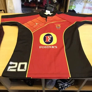Carmarthen RFC XL Rugby Jersey players shirt Fosters retro rare - Picture 1 of 8