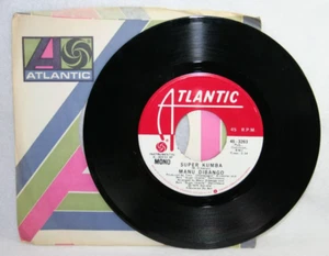 MANU DIBANGO Super Kumba DJ Promo Mono/Stereo ATLANTIC 45-3263 Afro Funk 1975 - Picture 1 of 2