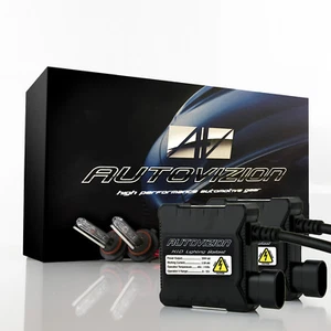 Autovizion Slim Xenon HID Conversion Kit Low Beam, Fog Lights H4 H7 H11 H13 9006 - Picture 1 of 14