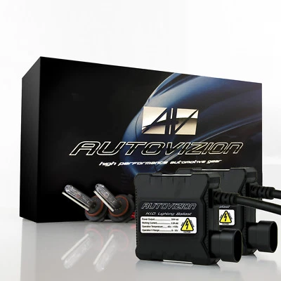 Autovizion Slim Xenon HID Conversion Kit Low Beam, Fog Lights H4 H7 H11 H13 9006 - Image 1 of 4