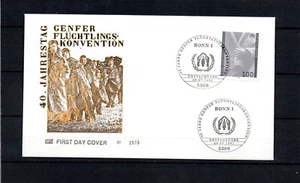 Bund FDC MiNr. 1544 40 Jahre Genfer Flüchtlingskonvention EST Bonn Motiv 1 - Bild 1 von 1