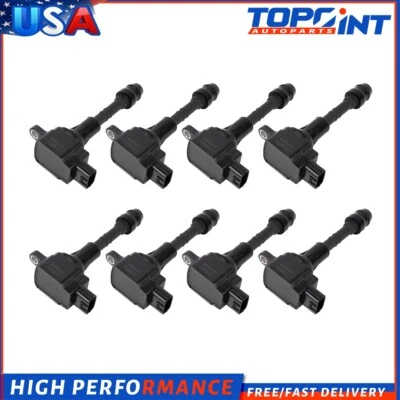 8 适用于 2003 - 2008 英菲尼迪 M45 FX45 4.5L V8 UF482 点火线圈 — 第 1/4 张图片