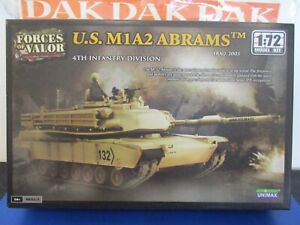 1/72 Model Kit M1A2 Abrams 4th Infantry Division Iraq by Forces of Valor Unimax