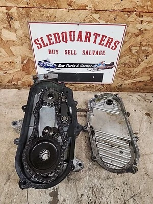  Yamaha Exciter 1988 caja de cadena, engranajes, cadena. 99999-02203-00  Foto 1 de 4