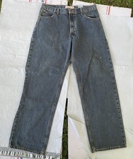 Timberland Men's Size 33 Denim Blue Jeans Pants Straight Leg 31x31