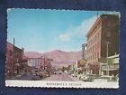 1960s Winnemucca Nevada Street Scene & Cars Postcard