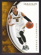 2016-17 Immaculate Collection Collegiate Basketball #22 Jordan Clarkson /99