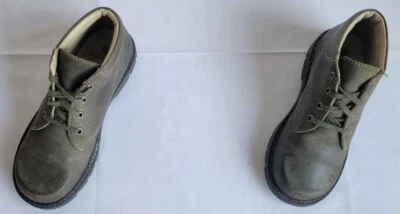 女孩尺寸 W 31 绿色 Elefanten 皮革踝靴 9745(二手) — 第 1/4 张图片