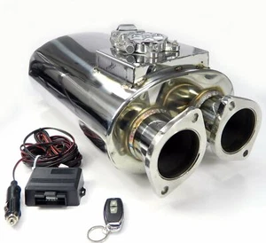 SILENCIADOR DE ESCAPE PLEGABLE CON VÁLVULA DE ESCAPE INTEGRADA en 3,5" 89mm - Imagen 1 de 8