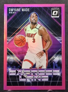 2018-19 Panini Donruss Optic Express Lane Dwayne Wade Pink Holo /25 - Picture 1 of 4