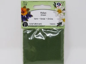 Woodland Scenics 4644 Green Pollen Fine Turf Model Railroad Layout Scenery - Picture 1 of 4