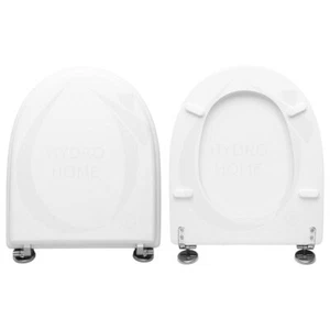 Maiora Hatria Toilettendeckel Holz harzbeschichtet Polyester weiß - Bild 1 von 9